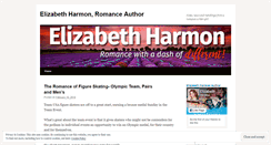 Desktop Screenshot of elizabethharmonauthor.com